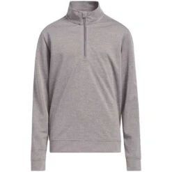 Adidas 2022 Boys Heather Quarter Zip Pullover
