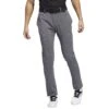Adidas Crosshatch Primegreen Pants -EliteGolf Store adidas 2022 crosshatch pants black on model front itempicture