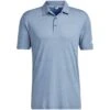 Adidas Heather Heat.Rdy Polo -EliteGolf Store adidas 2022 heather heat rdy polo crew navy white itempicture