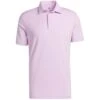 Adidas 2022 Ultimate365 Heather Polo -EliteGolf Store adidas 2022 ultimate365 heather polo bliss lilac itempicture