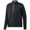 Adidas UPF Quarter Zip Pullover -EliteGolf Store adidas 2022 upf quarter zip pullover black itempicture