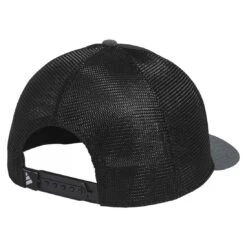 Adidas 2 In 1 Removeable Hat -EliteGolf Store adidas 2023 2 in 1 removeable hat black back itempicture