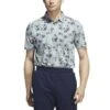 Adidas Burst Jacquard Polo -EliteGolf Store adidas 2023 burst jacquard polo semi flash aqua itempicture