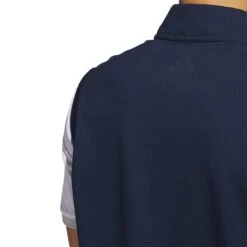 Adidas Elevated Quarter Zip Vest 13 Adidas Elevated Quarter Zip Vest -EliteGolf Store adidas 2023 elevated quarter zip vest collegiate navy detail1 itempicture