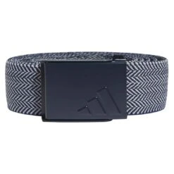 Adidas Heather Stretch Reversible Belt -EliteGolf Store adidas 2023 heather stretch reversible belt collegiate navy itempicture