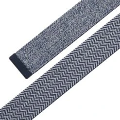 Adidas Heather Stretch Reversible Belt -EliteGolf Store adidas 2023 heather stretch reversible belt collegiate navy detail itempicture