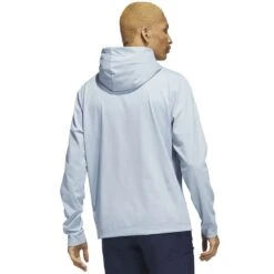 Adidas Lightweight Hoodie -EliteGolf Store adidas 2023 lightweight hoodie wonder blue back itempicture