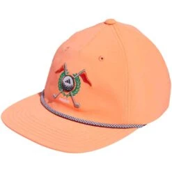 Adidas Retro 5 Panel Hat -EliteGolf Store adidas 2023 retro 5 panel hat coral fusion itempicture