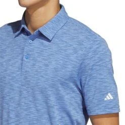 Adidas Spacedye Polo 17 Adidas Spacedye Polo -EliteGolf Store adidas 2023 spacedye polo blue fusion detail2 itempicture