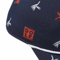 Adidas Summer Open Golf Hat -EliteGolf Store adidas 2023 summer open golf hat collegiate navy back detail itempicture