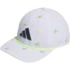 Adidas Summer Open Golf Hat -EliteGolf Store adidas 2023 summer open golf hat white front itempicture