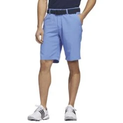 Adidas 2023 Ultimate365 10 Inch Shorts -EliteGolf Store adidas 2023 ultimate365 10 inch shorts blue fusion front itempicture