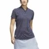 Adidas Women's Essentials Dot Polo -EliteGolf Store adidas 2023 womens essentials dot polo collegiate navy itempicture