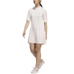 Adidas Women's Made With Nature Dress 12 Adidas Women's Made With Nature Dress -EliteGolf Store adidas 2023 womens made with nature dress wonder quartz alt side itempicture