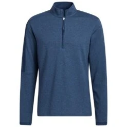 Adidas 3-Stripe Quarter Zip Layering -EliteGolf Store adidas 3 stripe quarter zip layering crew navy itempicture