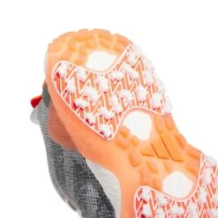 Adidas Codechaos 22 Golf Shoes White/Grey Six/Solar Red -EliteGolf Store adidas codechaos 22 golf shoes white grey six solar red detail 1 itempicture