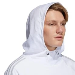Adidas 3-Stripes COLD.RDY Hoodie -EliteGolf Store adidas fw22 3 stripes cold rdy hoodie white hood itempicture