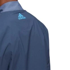 Adidas Provisional Jacket -EliteGolf Store adidas fw22 provisional jacket crew navy back detail itempicture