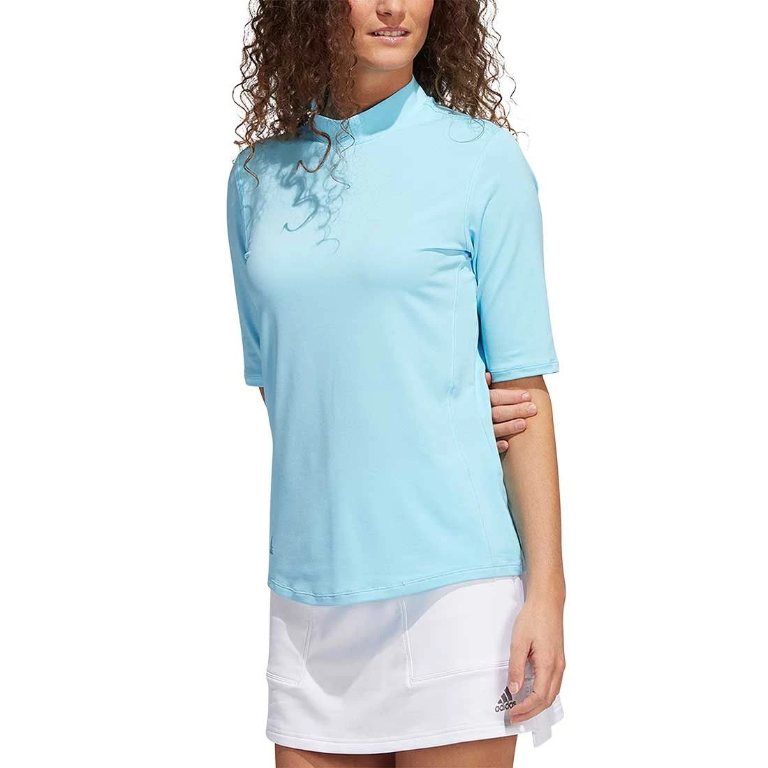 Adidas Women's Essentials Mock Polo 3 Adidas Women's Essentials Mock Polo