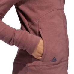 Adidas Women's Polar Fleece Jacket 14 Adidas Women's Polar Fleece Jacket -EliteGolf Store adidas fw22 womens polar fleece jacket quiet crimson pocket detail itempicture
