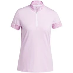 Adidas FW22 Women's Ultimate365 Printed Polo -EliteGolf Store adidas fw22 womens ultimate365 printed polo bliss lilac itempicture