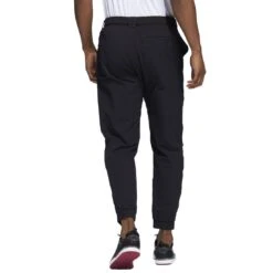 Adidas Go-To Commuter Primegreen Pants -EliteGolf Store adidas go to commuter primegreen pants black back itempicture