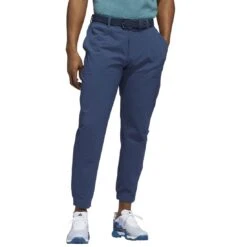 Adidas Go-To Commuter Primegreen Pants -EliteGolf Store adidas go to commuter primegreen pants crew navy front itempicture