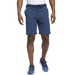 Adidas Go-To Hybrid 9-Inch Shorts -EliteGolf Store adidas go to hybrid 9 inch shorts crew navy front itempicture
