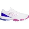 Adidas Juniors ZG23 Golf Shoes White/Lucid Fuchsia 2 Adidas Juniors ZG23 Golf Shoes White/Lucid Fuchsia -EliteGolf Store adidas juniors zg23 golf shoes white lucid fuchsia profile itempicture