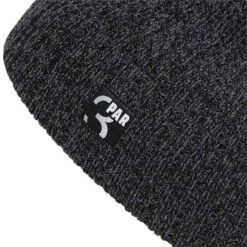 Adidas Par 3 Beanie -EliteGolf Store adidas par 3 beanie black detail1 itempicture