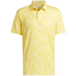 Adidas Prisma Print Polo -EliteGolf Store adidas prisma print polo almost yellow itempicture