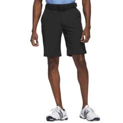 Adidas Ultimate365 10 Inch Shorts -EliteGolf Store adidas s23 ultimate365 10 inch shorts black front itempicture