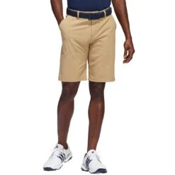 Adidas Ultimate365 10 Inch Shorts -EliteGolf Store adidas s23 ultimate365 10 inch shorts hemp front itempicture