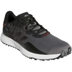 Adidas S2G Spikeless Golf Shoes Grey Four/Black/Grey Six 10 Adidas S2G Spikeless Golf Shoes Grey Four/Black/Grey Six -EliteGolf Store adidas s2g spikeless golf shoes grey four black grey six gv9793 front itempicture