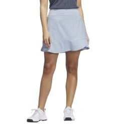 Adidas Women's 16 Inch Frill Skort -EliteGolf Store adidas ss22 womens 16 inch frill skort wonder blue itempicture