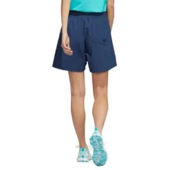 Adidas Women's 4 Inch Go-To Shorts -EliteGolf Store adidas ss22 womens 4 inch go to shorts crew navy back itempicture