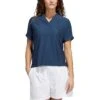 Adidas Women's Go-To Polo -EliteGolf Store adidas ss22 womens go to polo crew navy itempicture