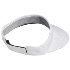 Adidas Women's Print Wide Visor -EliteGolf Store adidas ss23 womens print wide visor white grey three back itempicture