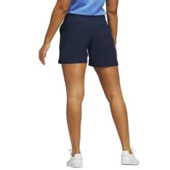 Adidas Women's Ultimate365 5 Inch Shorts -EliteGolf Store adidas ss23 womens ultimate365 5 inch shorts collegiate navy back itempicture