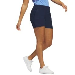 Adidas Women's Ultimate365 5 Inch Shorts -EliteGolf Store adidas ss23 womens ultimate365 5 inch shorts collegiate navy side itempicture