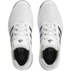 Adidas Tech Response 3.0 Golf Shoes White/Dark Silver/Silver -EliteGolf Store adidas tech response 3 0 golf shoes white dark silver silver top itempicture