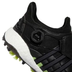 Adidas Tour360 Infinity BOA Golf Shoes Black/Pulse Lime -EliteGolf Store adidas tour360 infinity golf shoes black pulse lime gy5338 detail itempicture