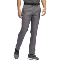 Adidas Ultimate365 Primegreen Pants -EliteGolf Store adidas ultimate365 primegreen pants grey five front itempicture