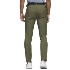 Adidas Ultimate365 Primegreen Tapered Pants -EliteGolf Store adidas ultimate365 primegreen tapered pants olive strata back itempicture
