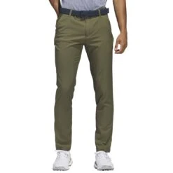 Adidas Ultimate365 Primegreen Tapered Pants -EliteGolf Store adidas ultimate365 primegreen tapered pants olive strata itempicture