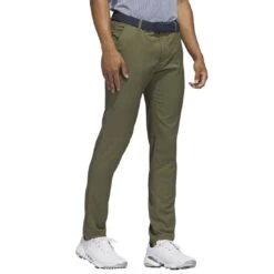 Adidas Ultimate365 Primegreen Tapered Pants -EliteGolf Store adidas ultimate365 primegreen tapered pants olive strata walking itempicture