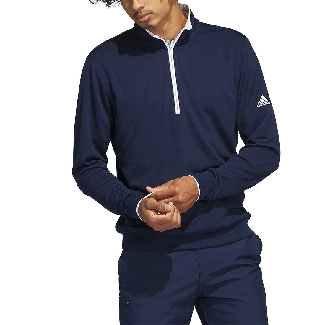 Adidas UPF Quarter Zip Pullover 5 Adidas UPF Quarter Zip Pullover - Image 3