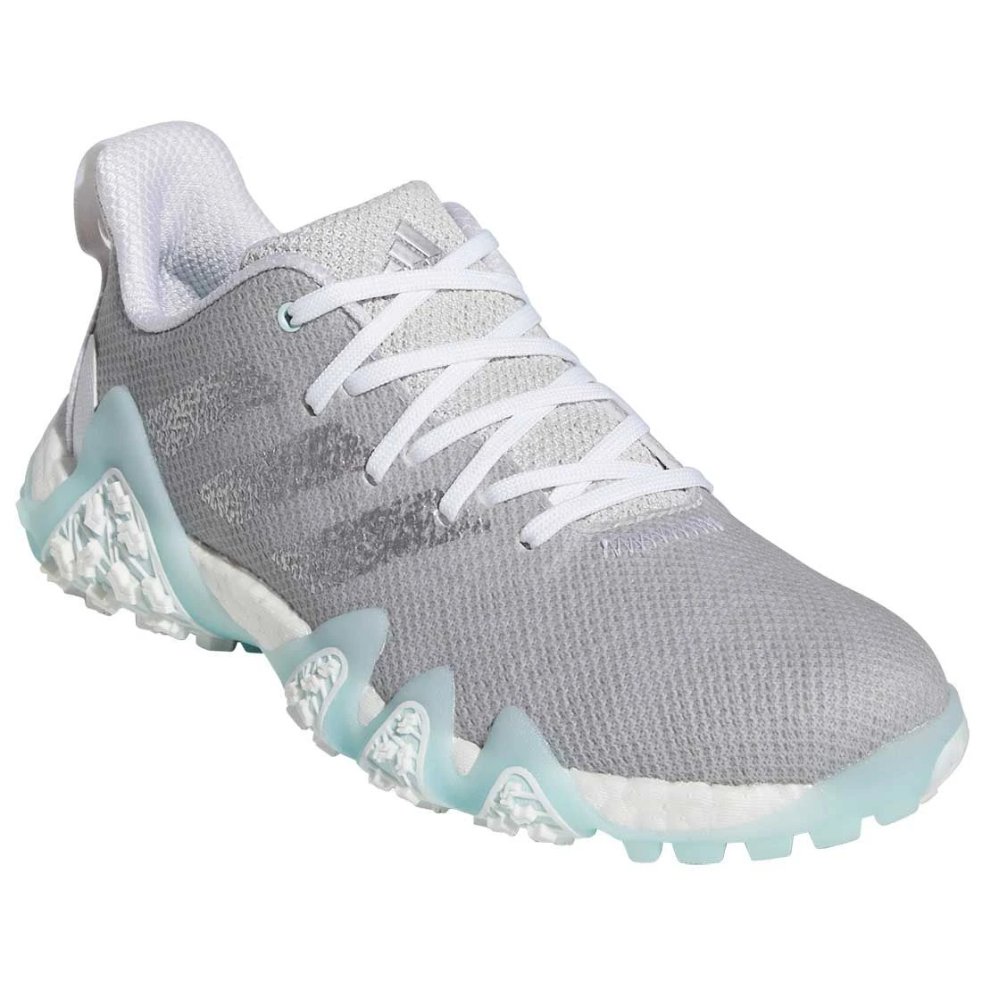 Adidas Women's Codechaos 22 Golf Shoes Grey One/Silver/Almost Blue 5 Adidas Women's Codechaos 22 Golf Shoes Grey One/Silver/Almost Blue - Image 3