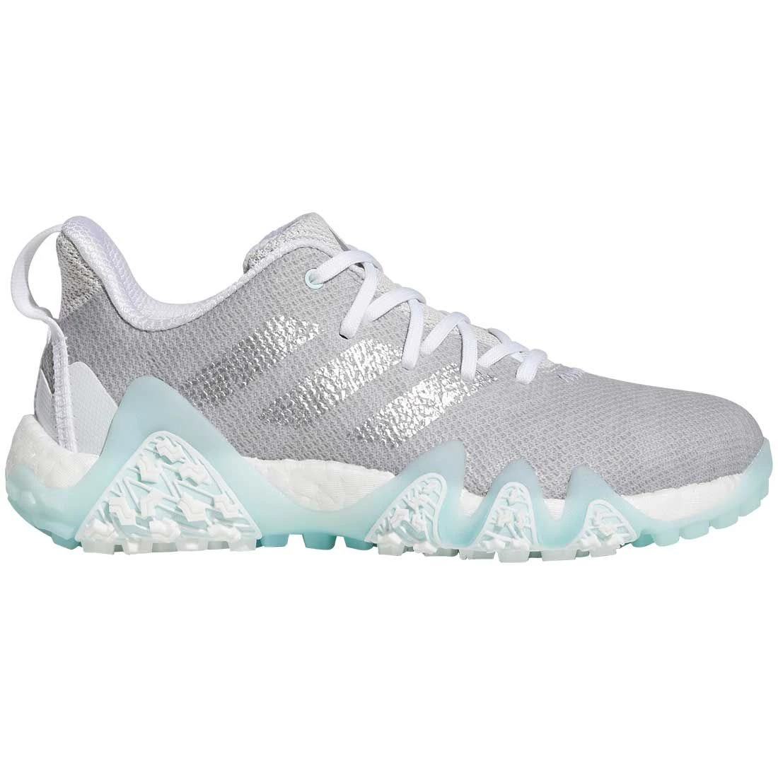Adidas Women's Codechaos 22 Golf Shoes Grey One/Silver/Almost Blue 3 Adidas Women's Codechaos 22 Golf Shoes Grey One/Silver/Almost Blue