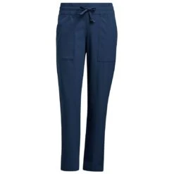 Adidas Women's Go-To Commuter Pants -EliteGolf Store adidas womens go to commuter pants crew navy front itempicture 1